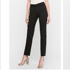 Express Mid rise ankle Columnist Dress Pant Black